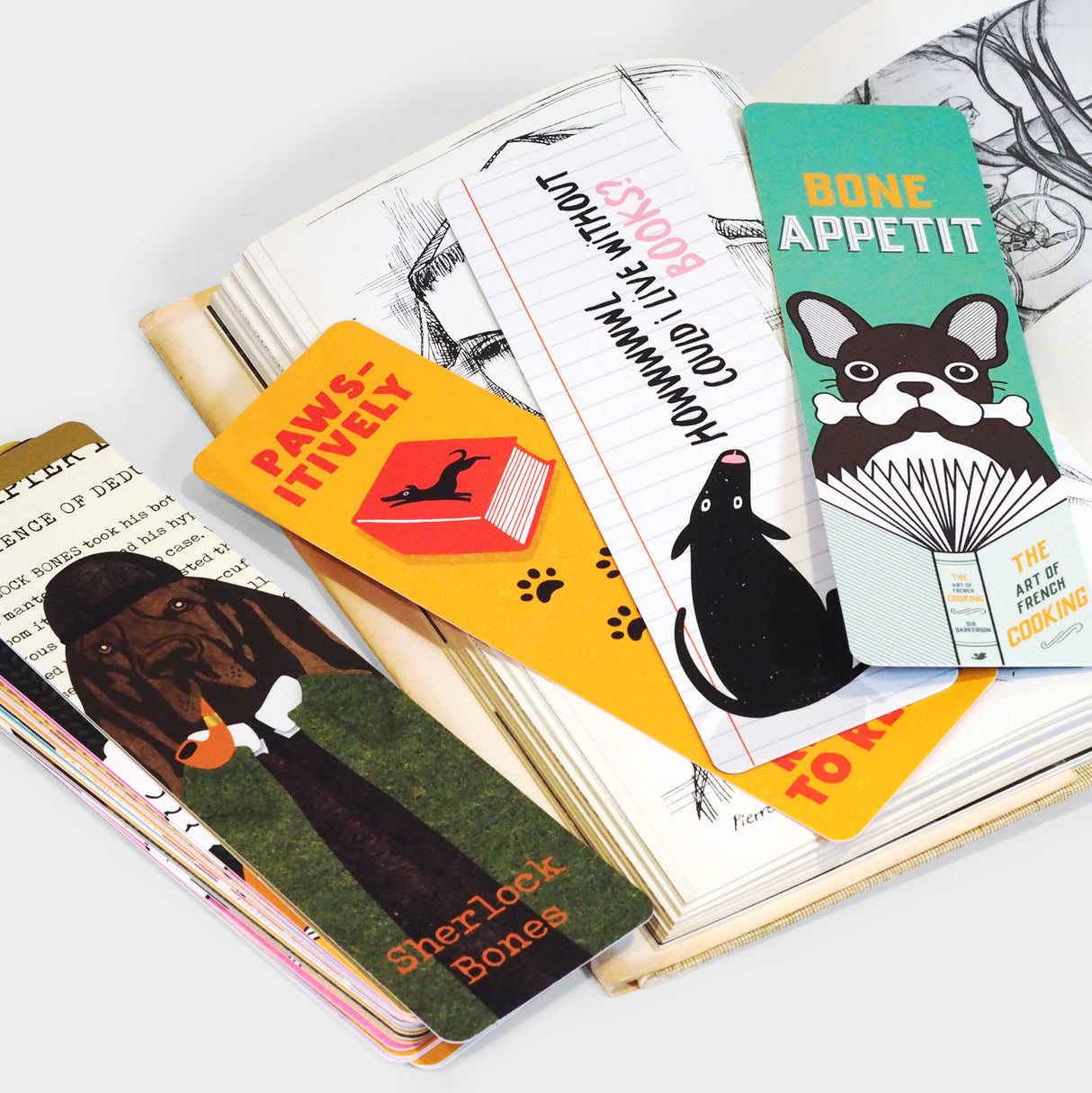 I Bark for Books Bookmark Box