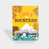 I Love Mountains Board Book