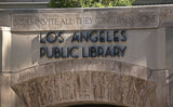 Books Los Angeles Public Library Baseball Cap