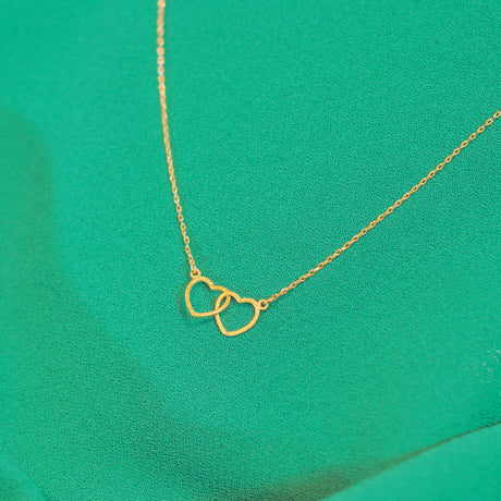 Interlinking Heart Necklace
