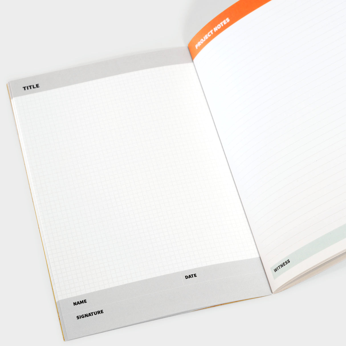 Inventor's Logbook Guided Lined Notebook