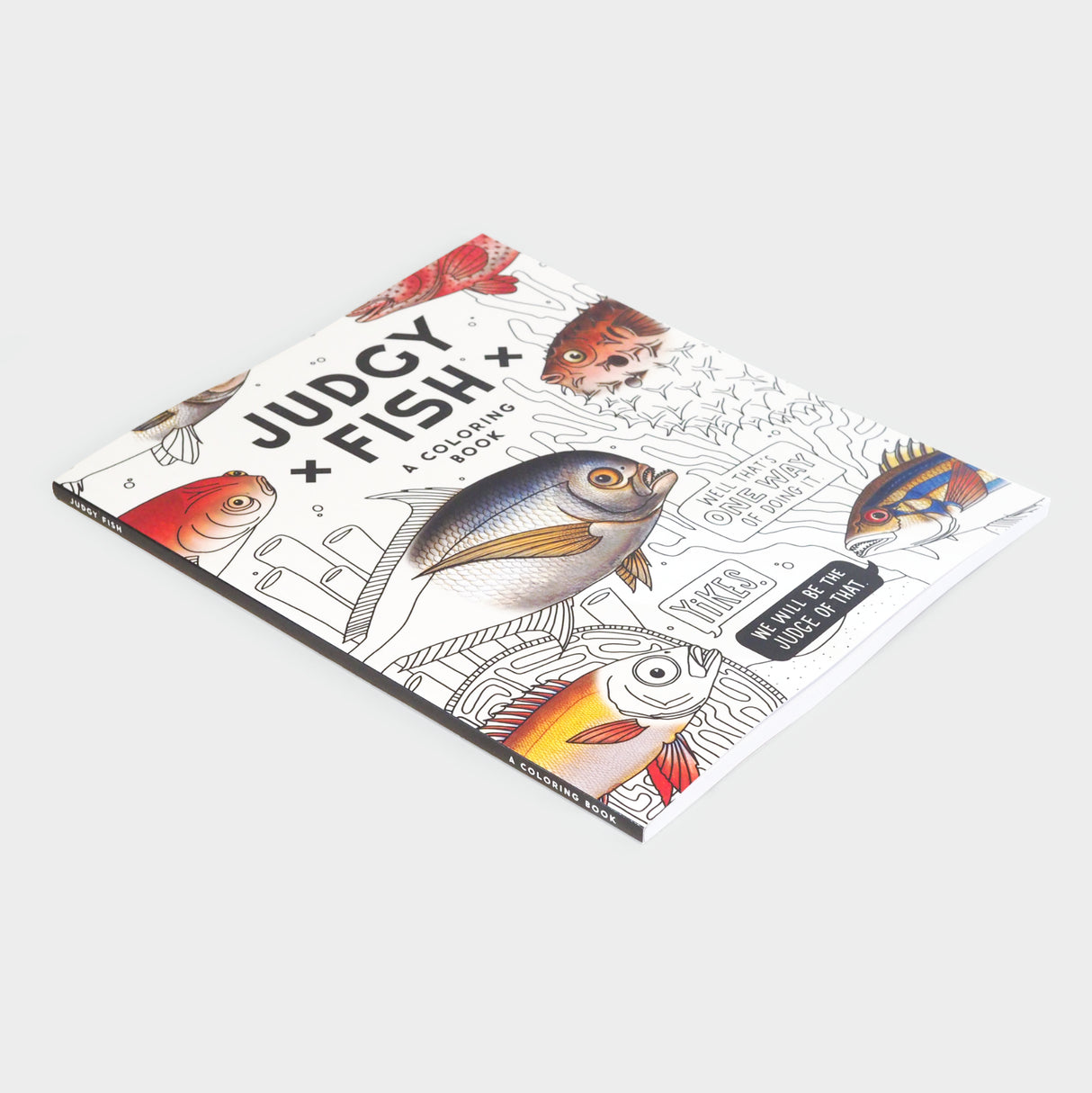 Judgy Fish Coloring Book