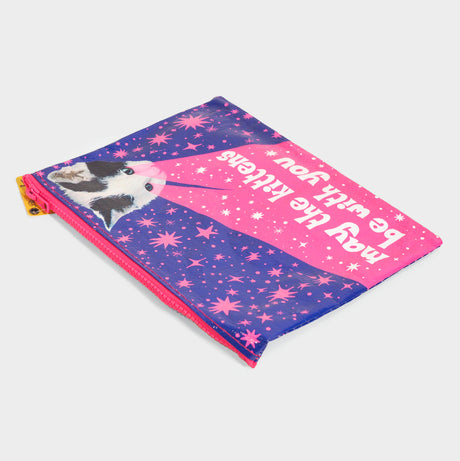 Kittens Be With You Zipper Pouch