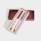 Lavendar & Blush Colorblock Pen Set