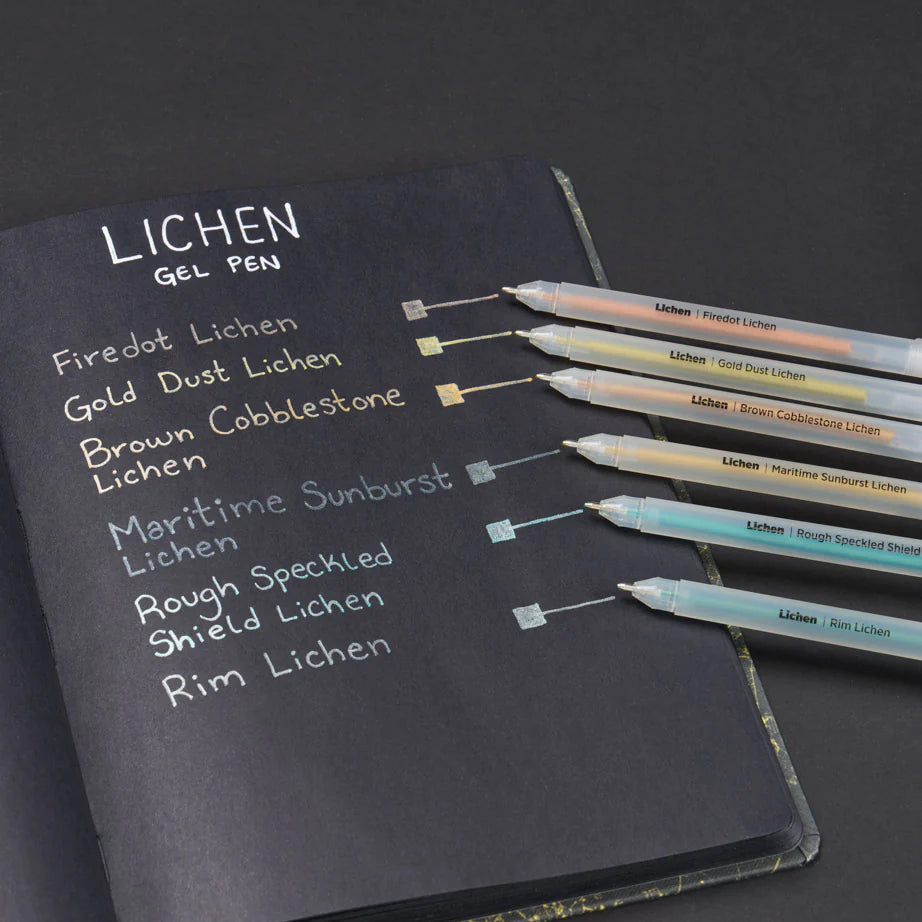 Lichen Metallic Gel Pens Pack