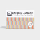 Literary Listblitz: A Trivia Game Where You List to Win
