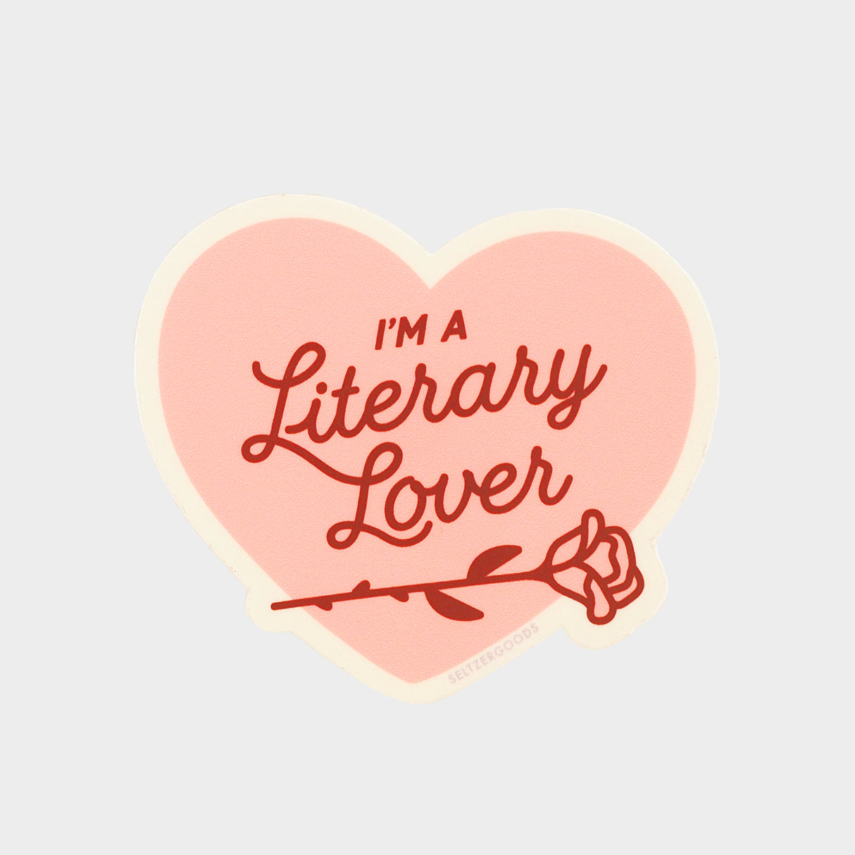 Literary Lover Sticker