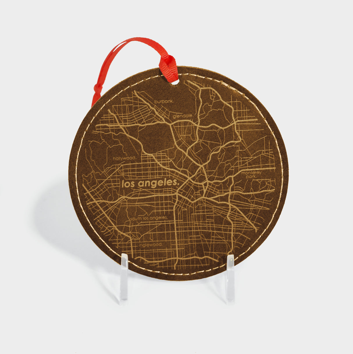 Los Angeles, CA Map Ornament