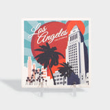Los Angeles City Hall Ceramic Coaster