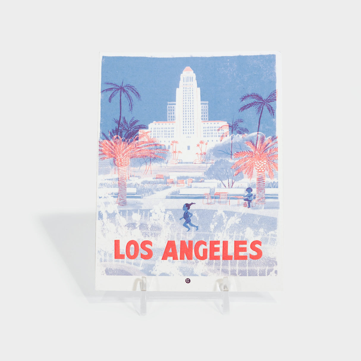 Los Angeles City Hall Postcard