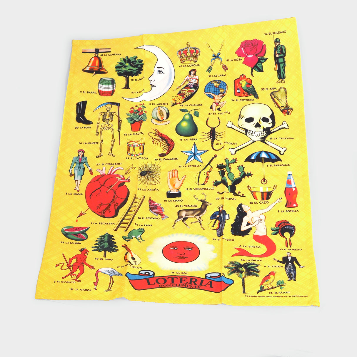 Loteria Dish Towel