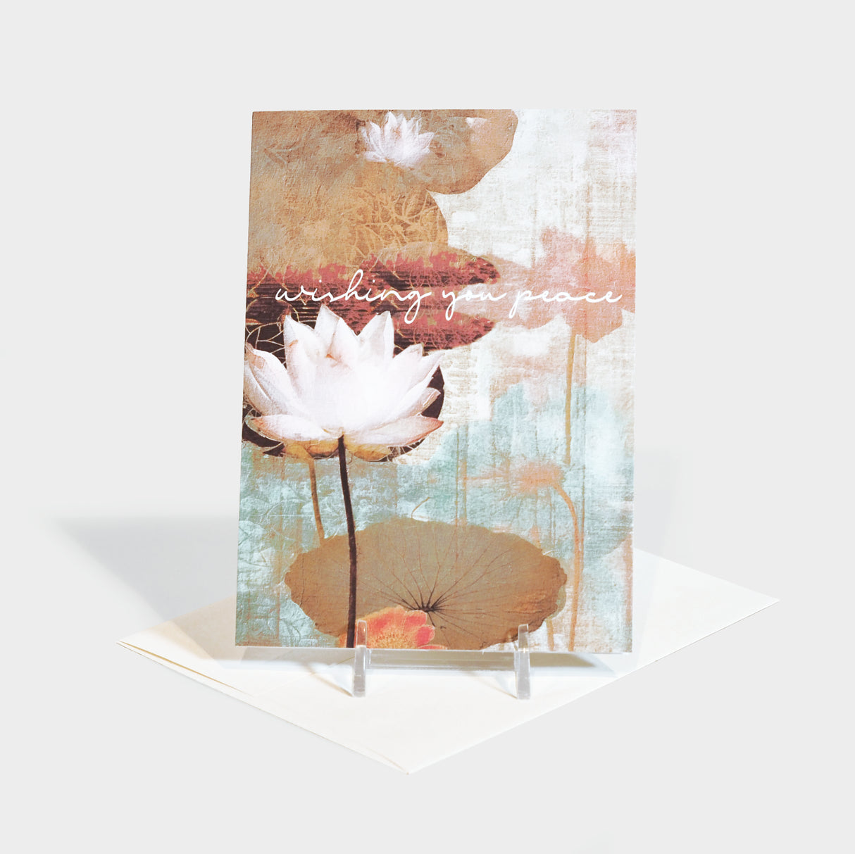 Lotus Greeting Card