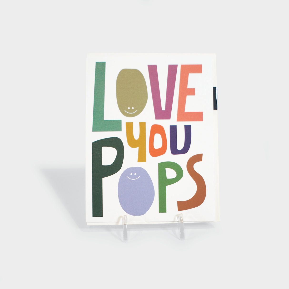 Love You Pops Greeting Card