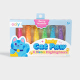 Lucky Cat Paw: Neon Highlighters with Berry Scent