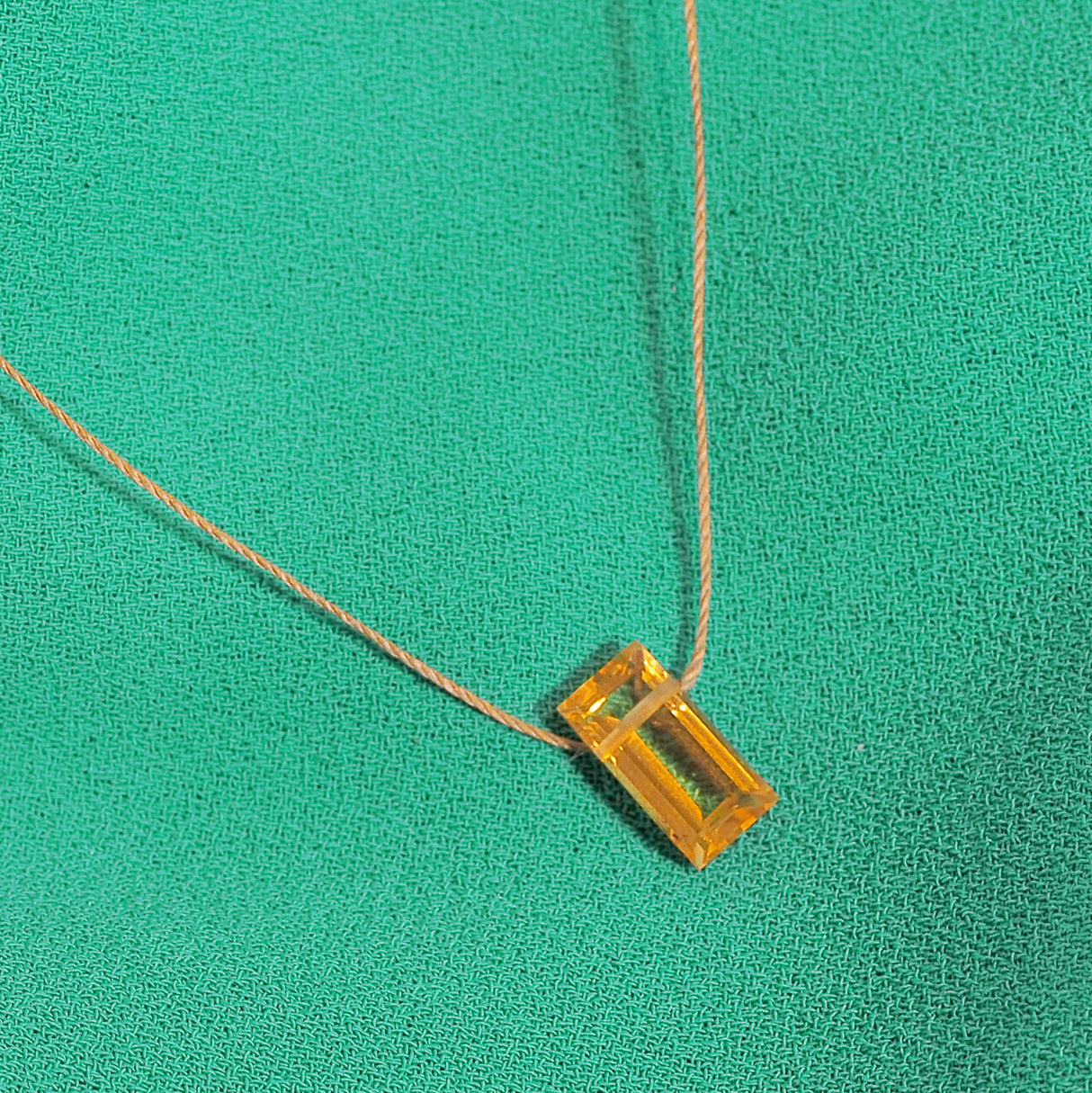 Manifest Large Refined Citrine Necklace