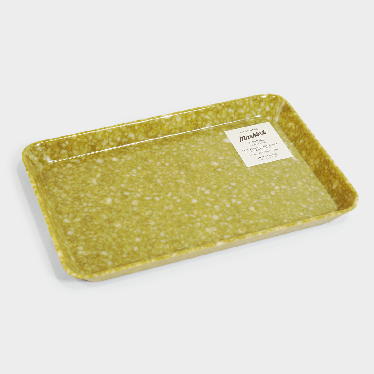 Marble Medium Desk Tray - Mustard