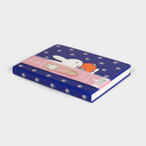 Miffy Dreamy Petals Hardcover Notebook with Enamel Bookmark