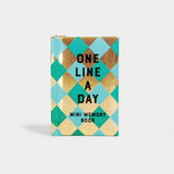 Mint Diamond Mini One Line a Day: A One-Year Memory Book