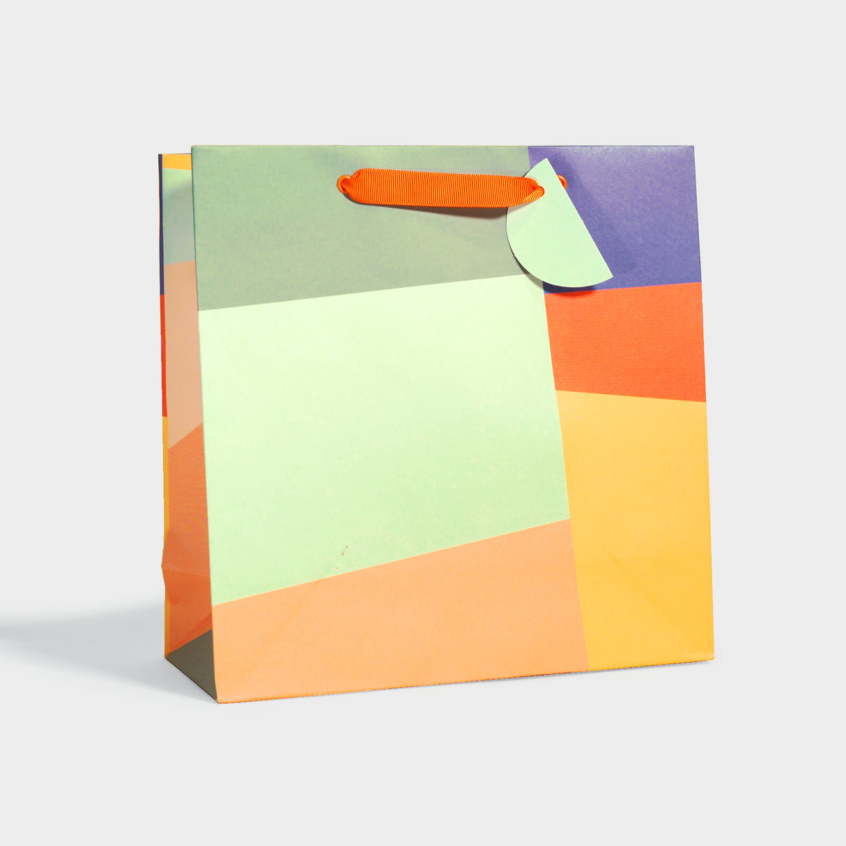 Modern Color Medium Square Gift Bag