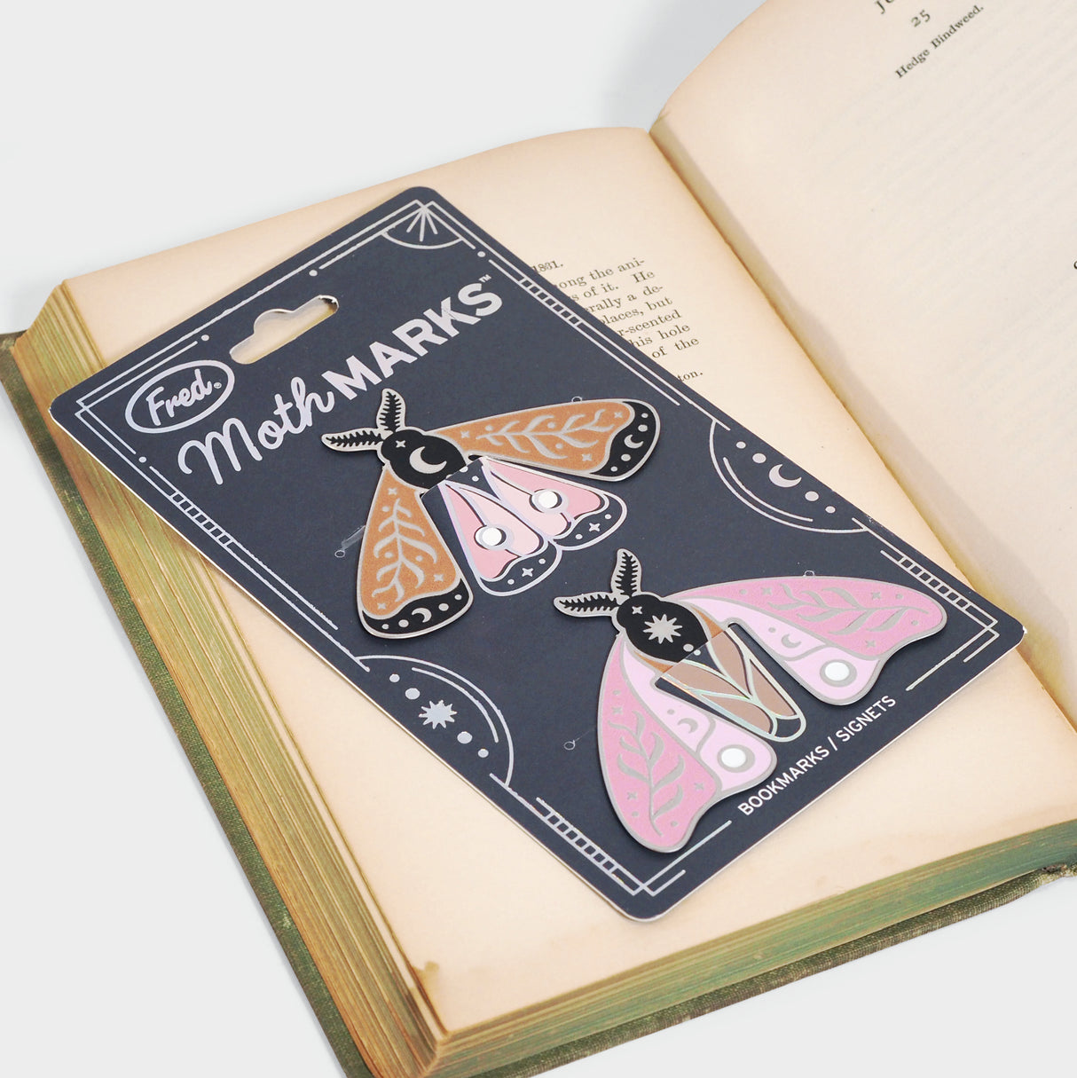 Moth Marks Bookmarks