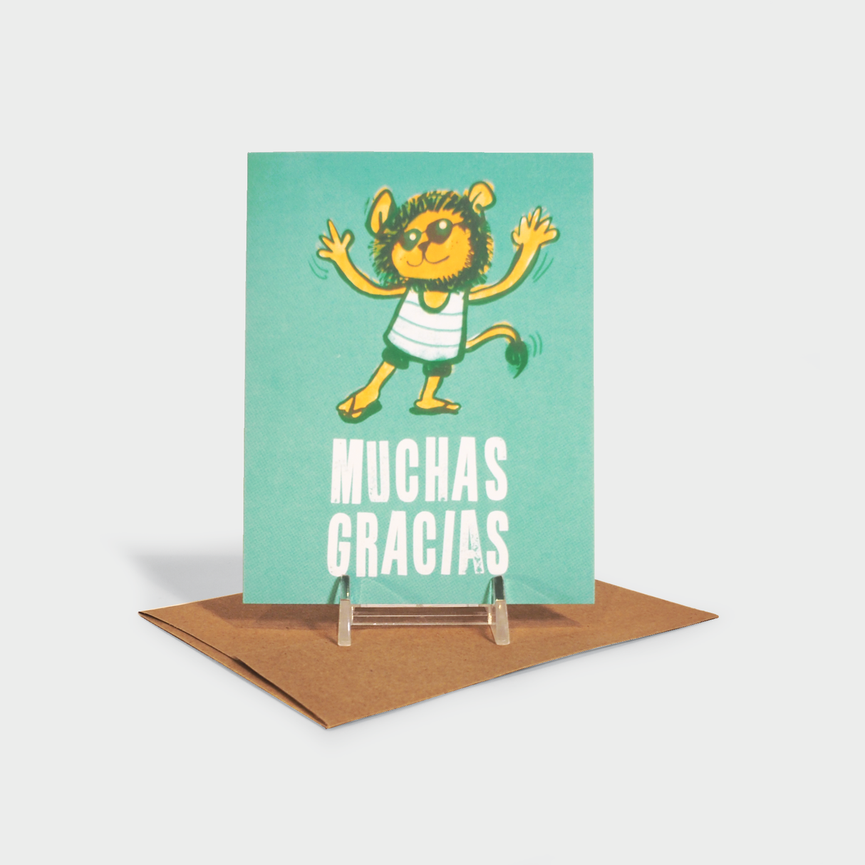 Muchas Gracias Greeting Card (Spanish)