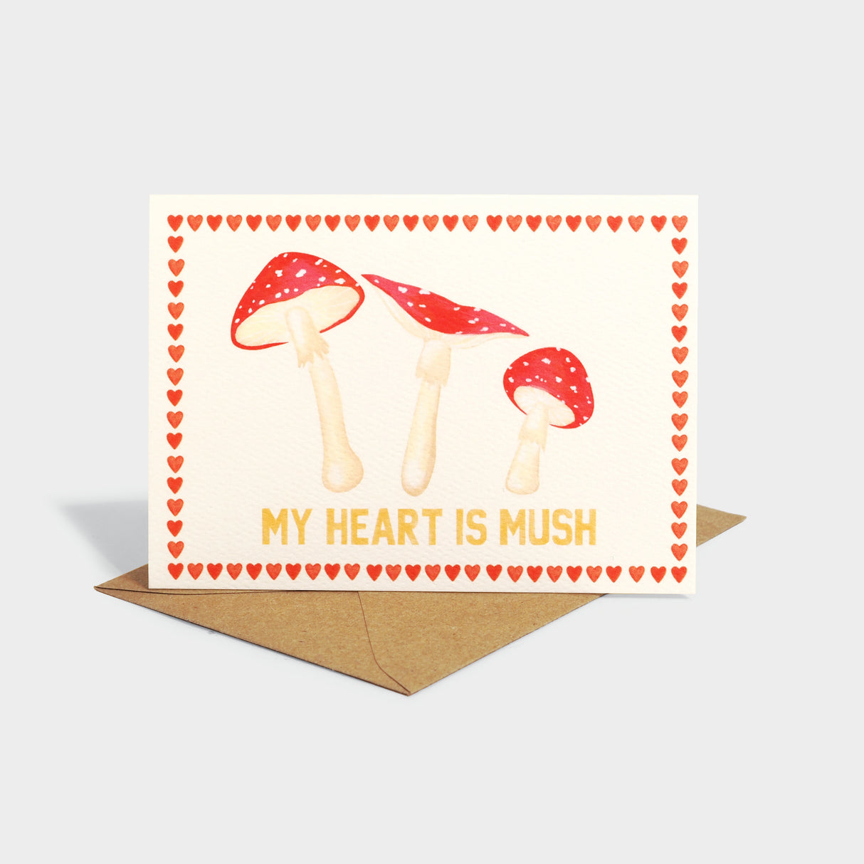 My Heart Is Mush Small Card