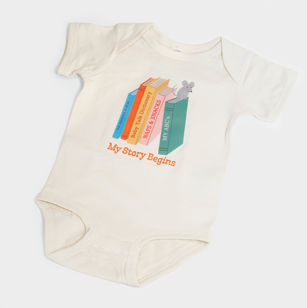 My Story Begins Baby Bodysuit