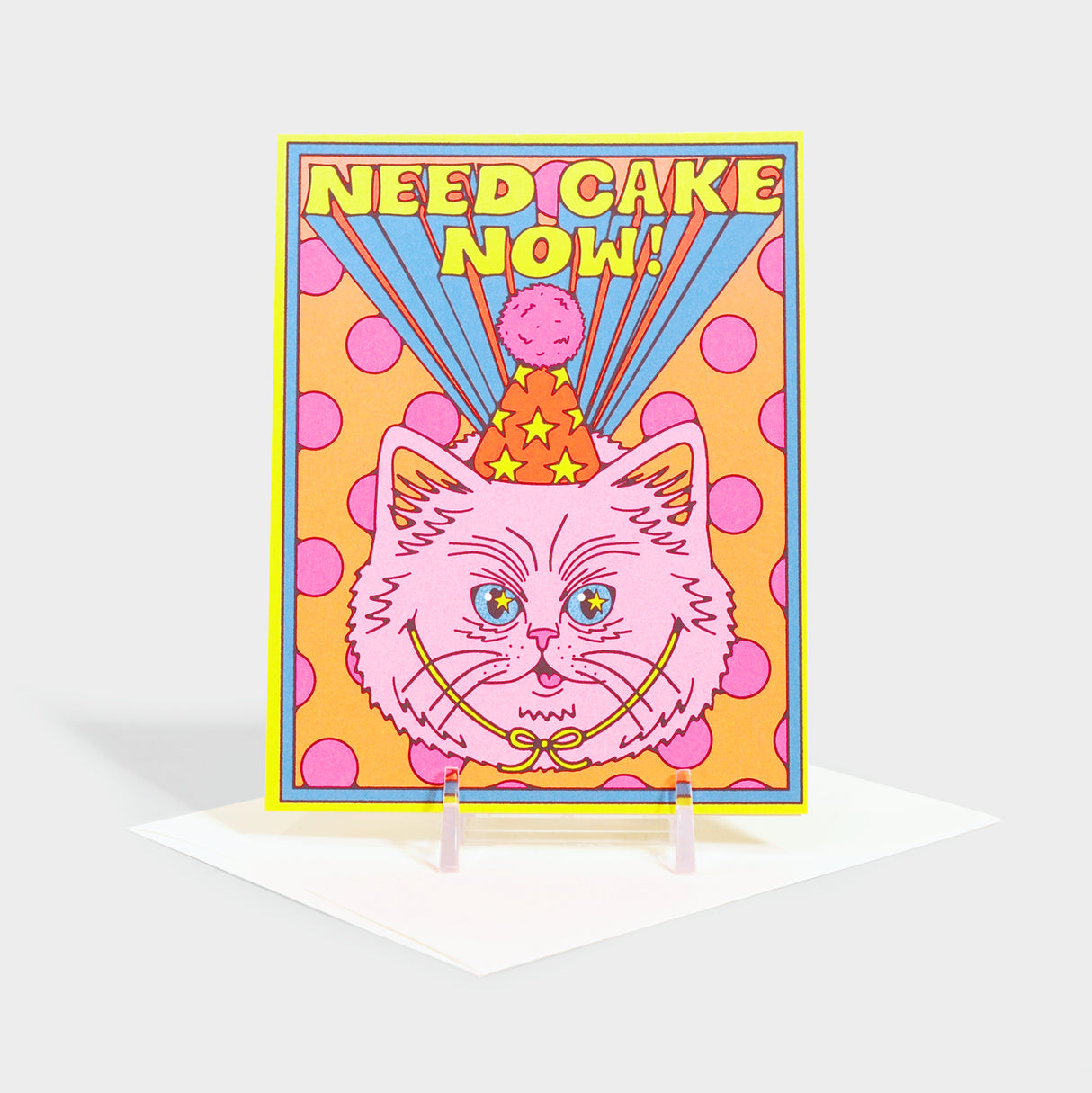 Need Cake Birthday Greeting Card