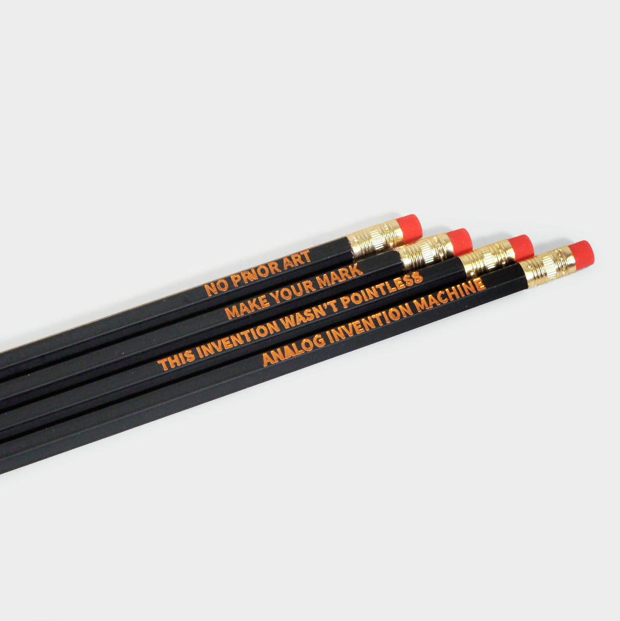 No Prior Art Set of 4 Pencils