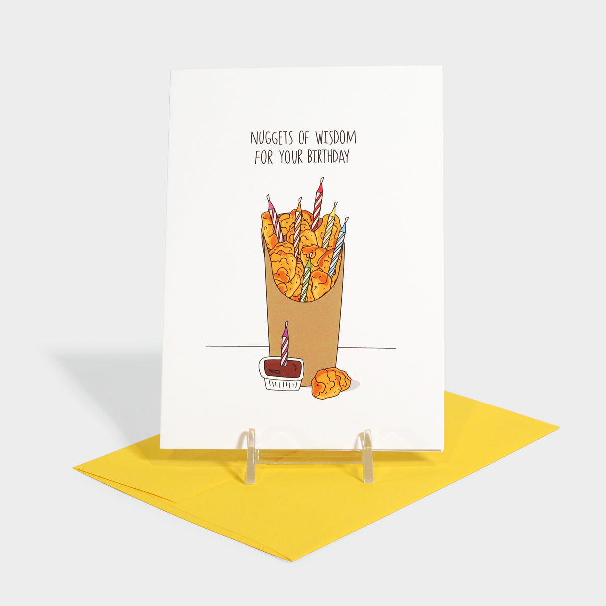 Nuggets of Wisdom Birthday Card