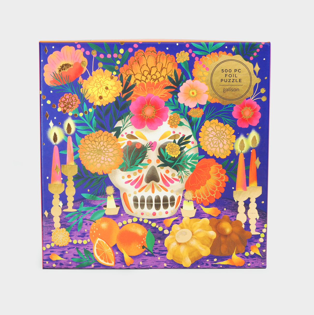 Ofrenda Día de Muertos – 500 Piece Foil Jigsaw Puzzle