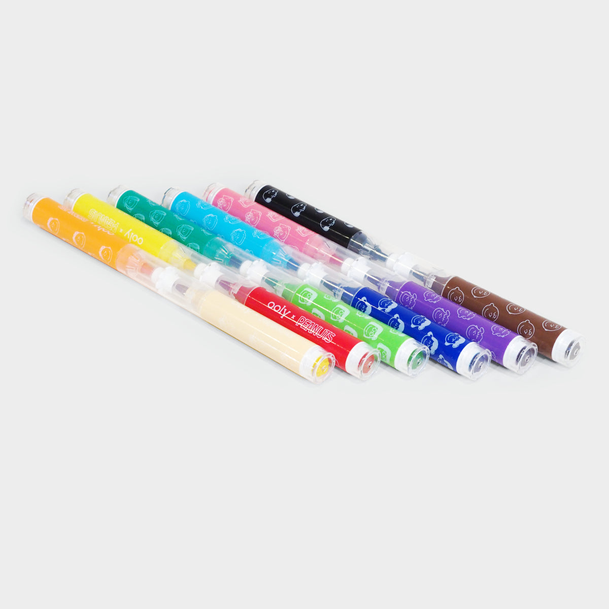 OOLY X Peanuts: Double-Ended Brush & Stamp Markers