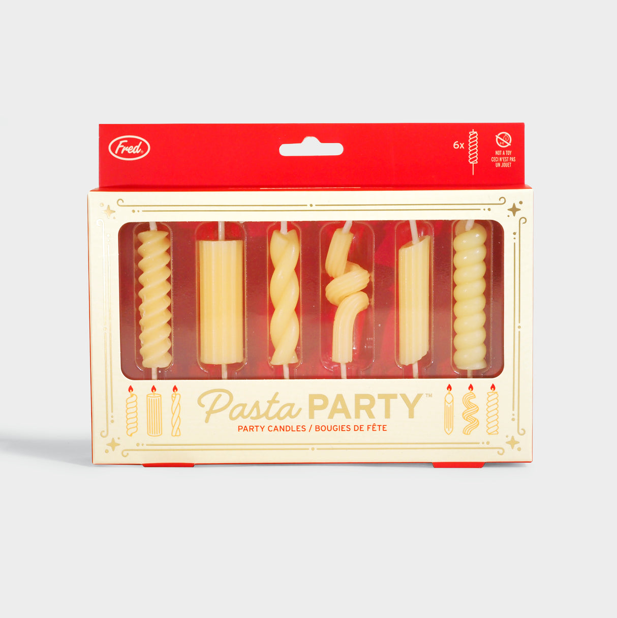 Pasta Party Birthday Candles