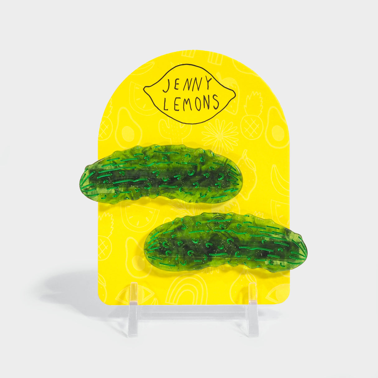 Pickle Hair Clip Set