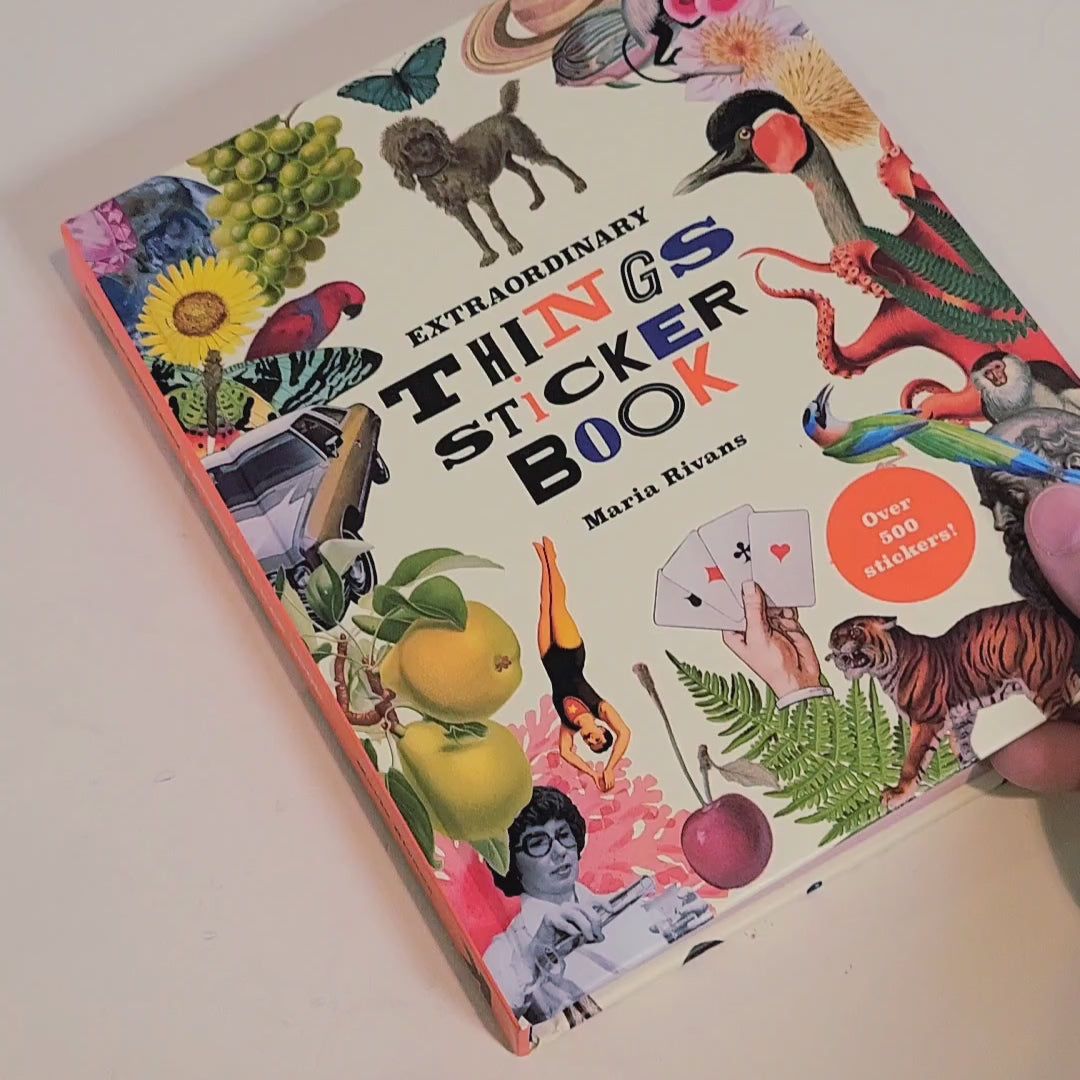 Extraordinary Things Sticker Book