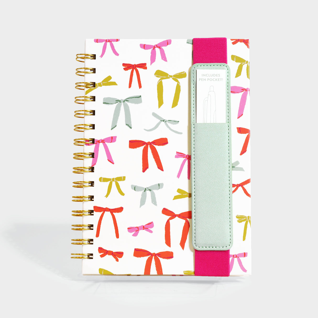 Put a Bow On It Oliver Notebook with Pen Pocket