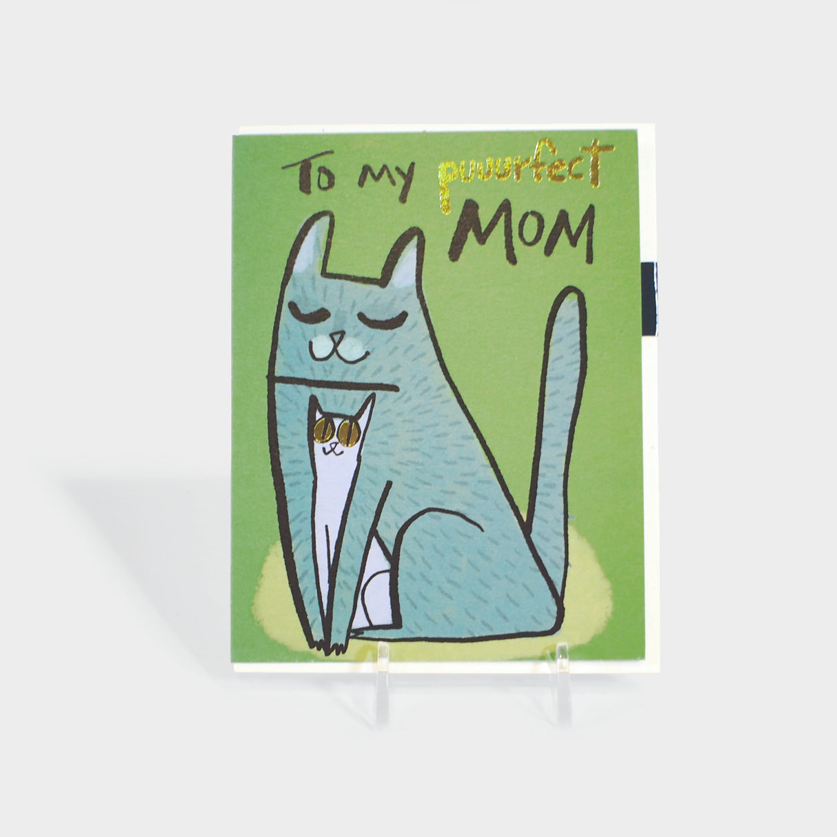 Puurfect Mom Greeting Card