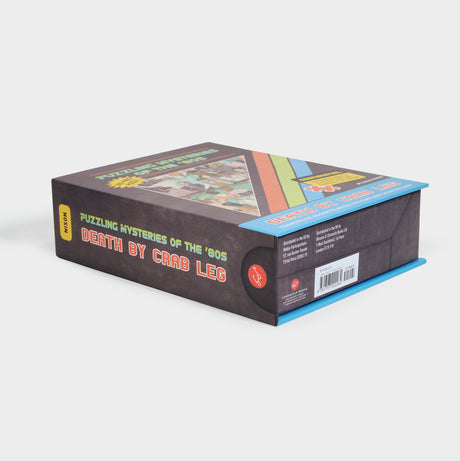Puzzling Mysteries of The ’80s Death by Crab Leg 500-Piece Puzzle