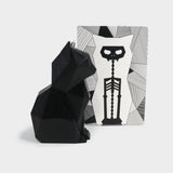 PyroPet Kisa Cat Skeleton Candle - Black