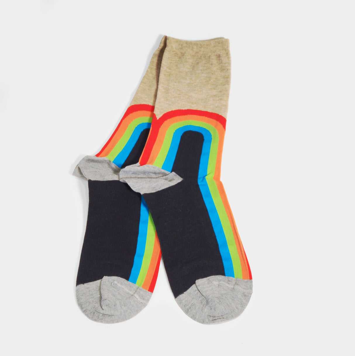 Rainbow Hemp Socks Small