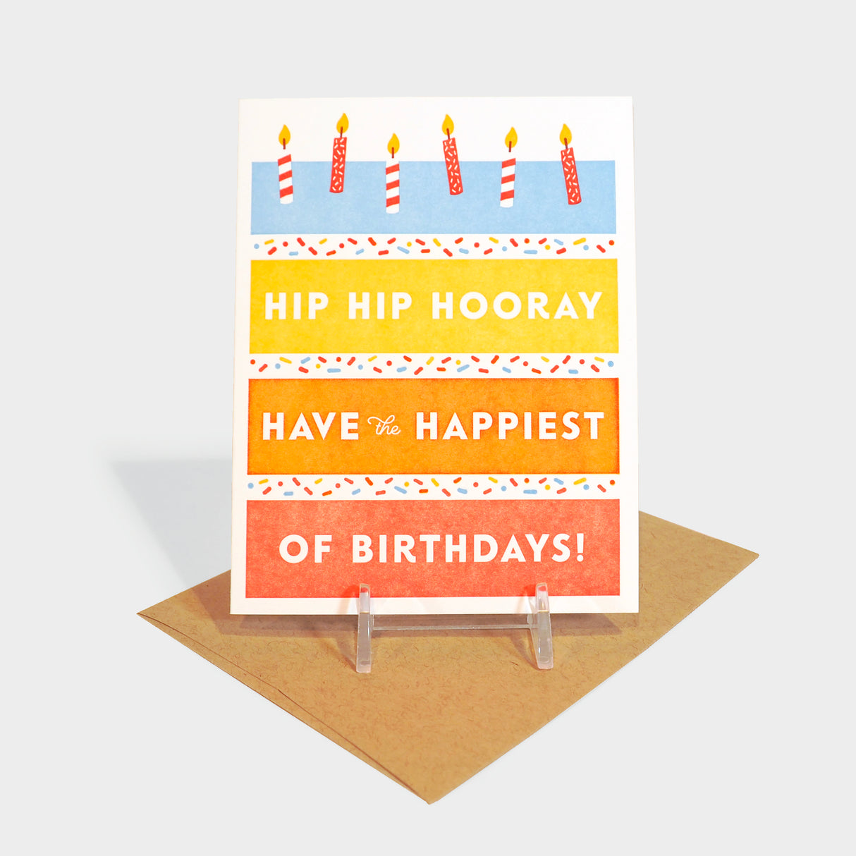 Rainbow Slice Greeting Card