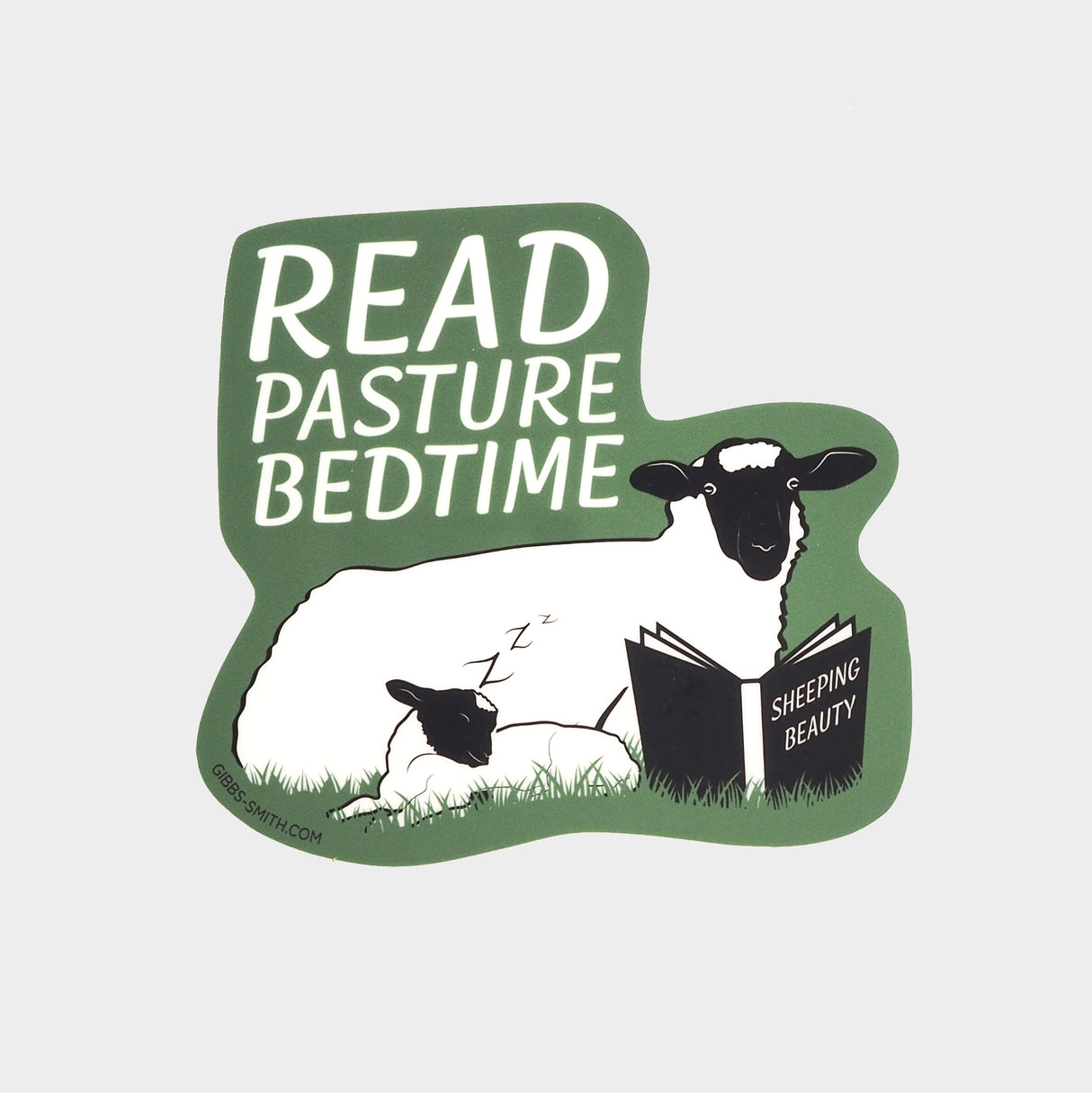 Read Pasture Bedtime Barn Sheep Sticker