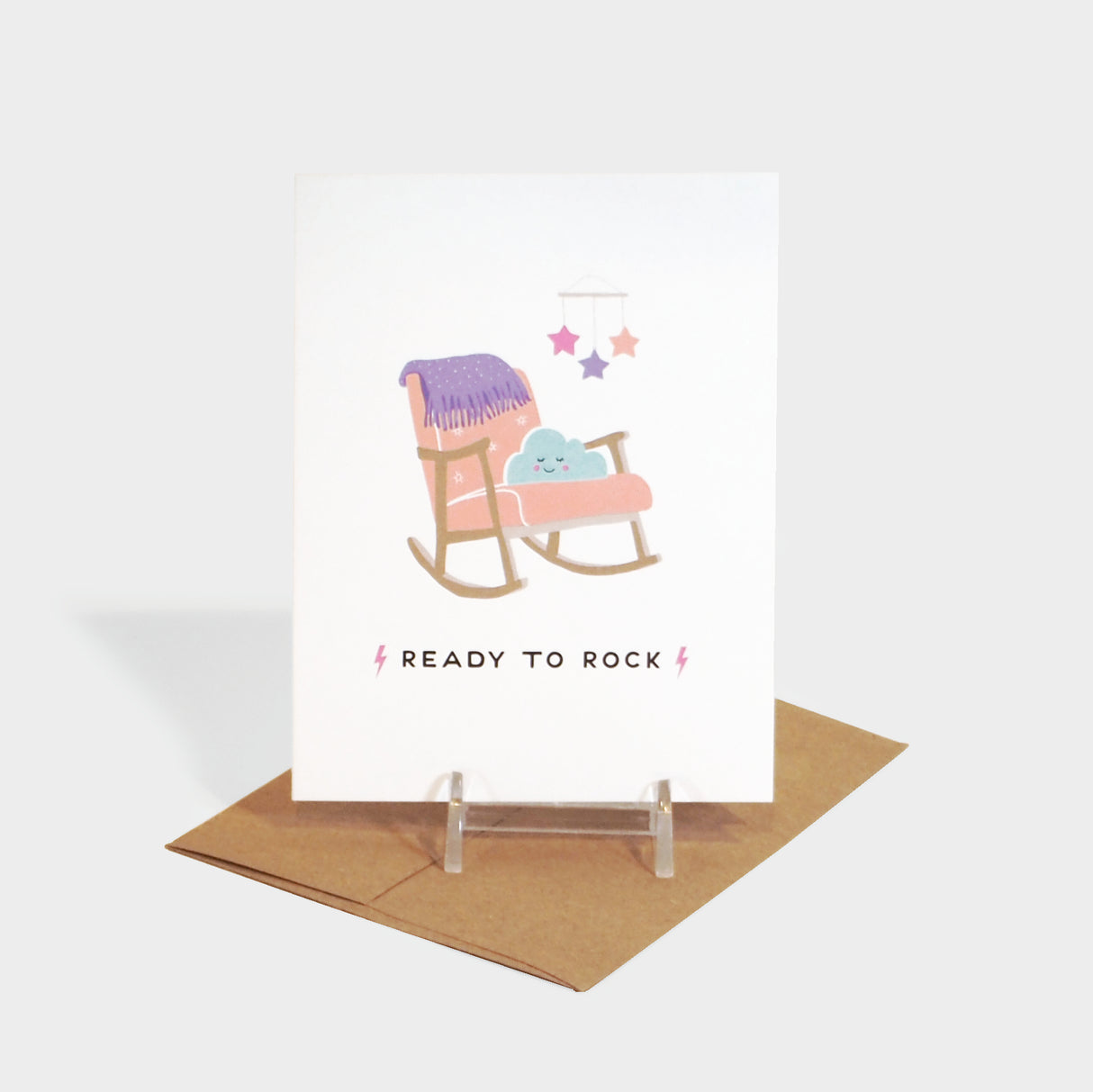 Ready to Rock Baby Card