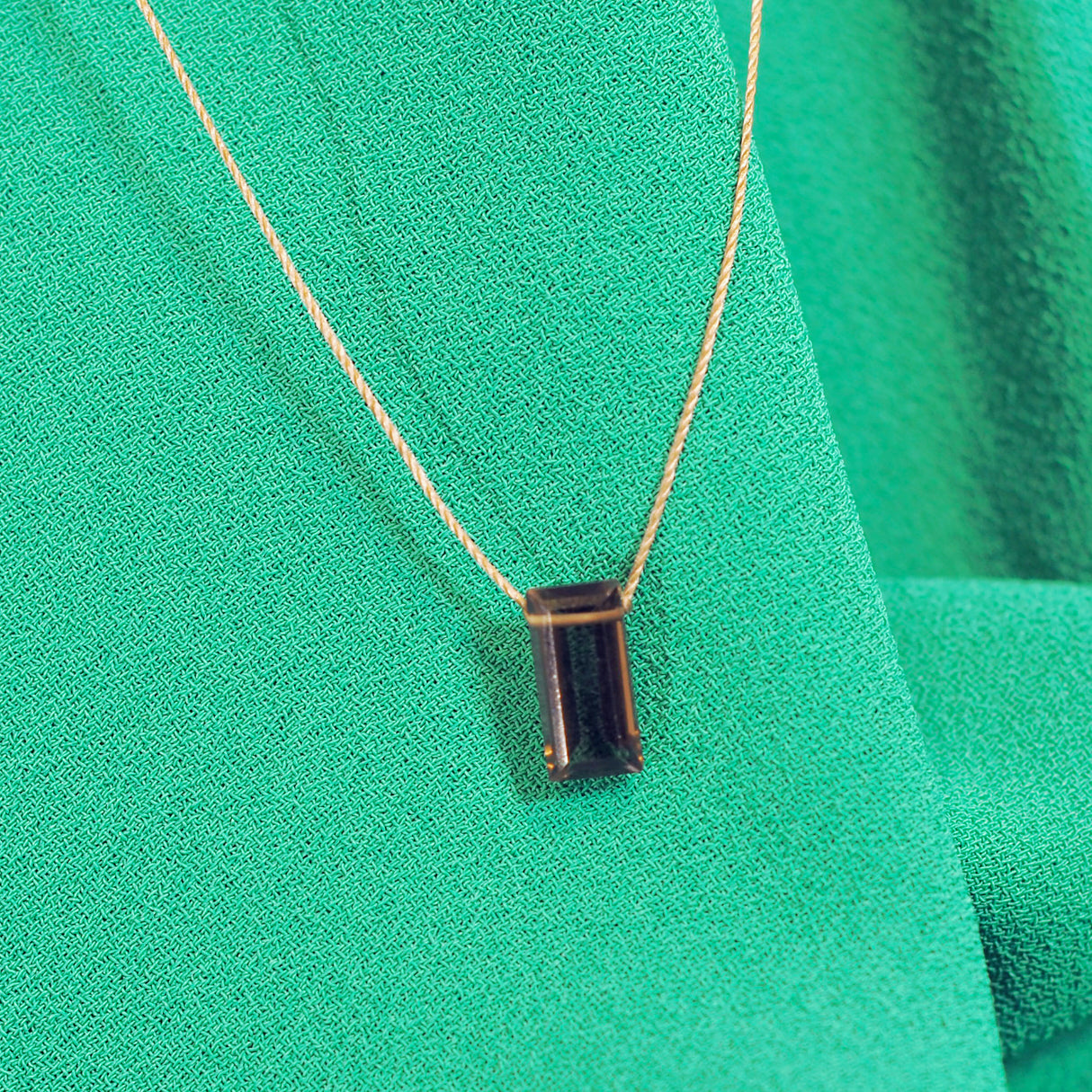 Release Necklace with Smoky Quartz