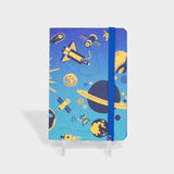 Retro Space Softcover Pocket Notebook