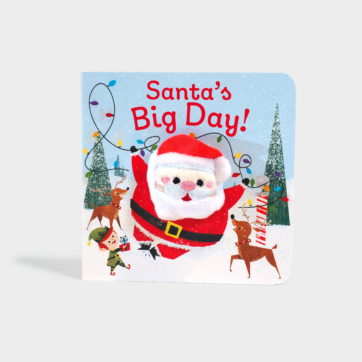 Santa's Big Day Finger Puppet Book