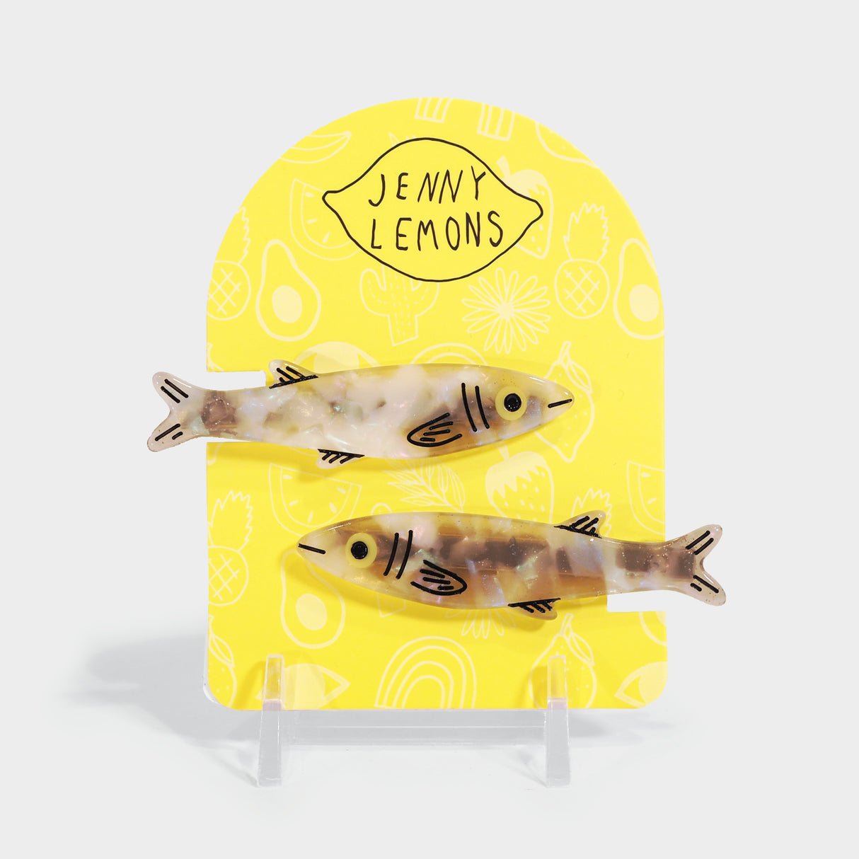 Sardine Hair Clip Set