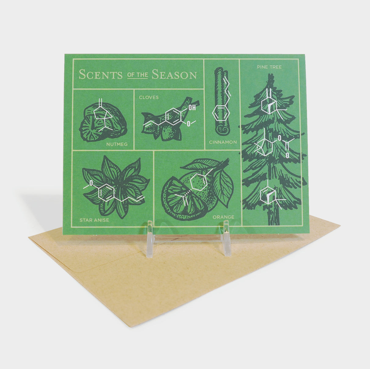 Scents of the Season Greeting Card