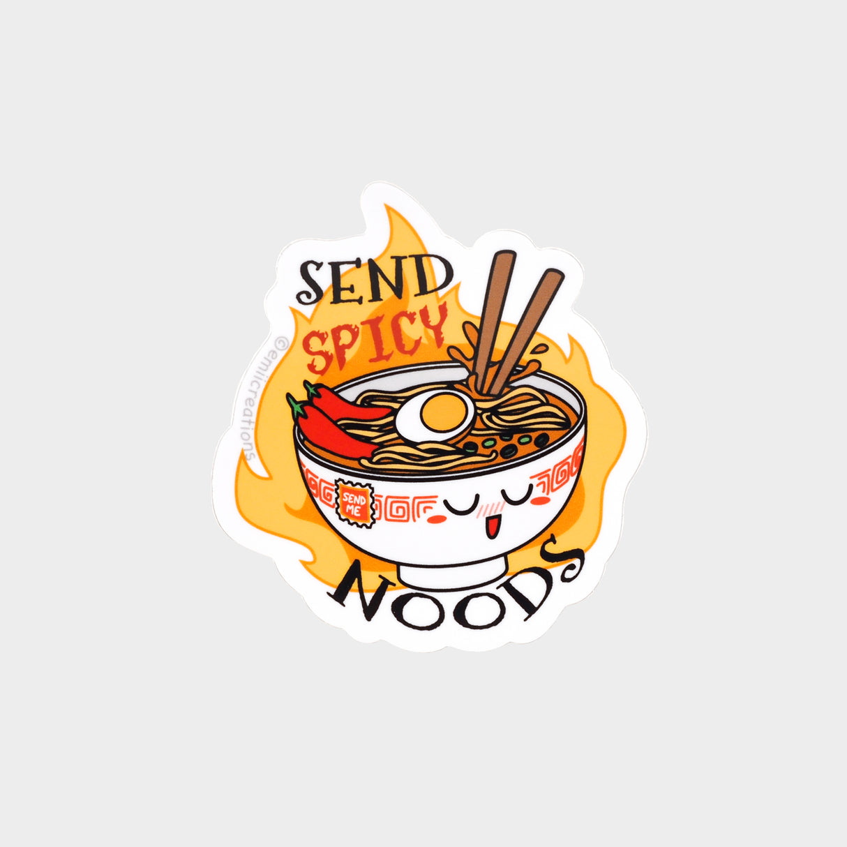 Send Spicy Noods Sticker