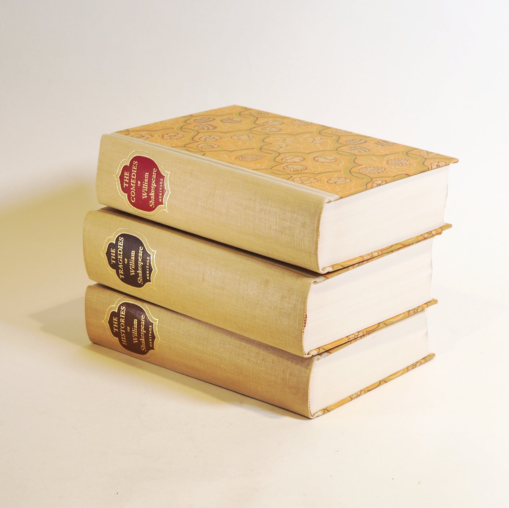 Shakespeare — The Heritage Press Three Volume Set – The Library Store